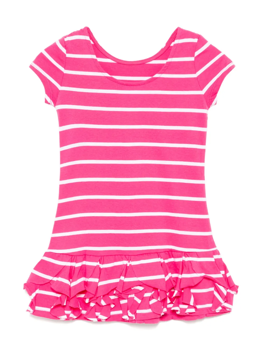 POLO RALPH LAUREN KIDS Jurk met geborduurd logo - Roze