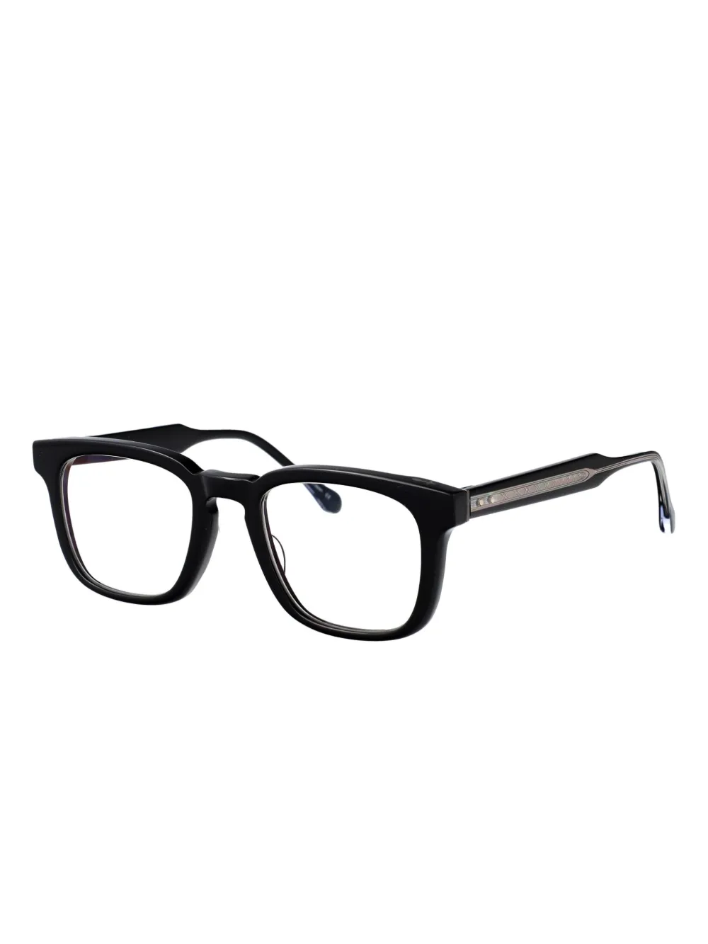 Matsuda square frame glasses - Zwart