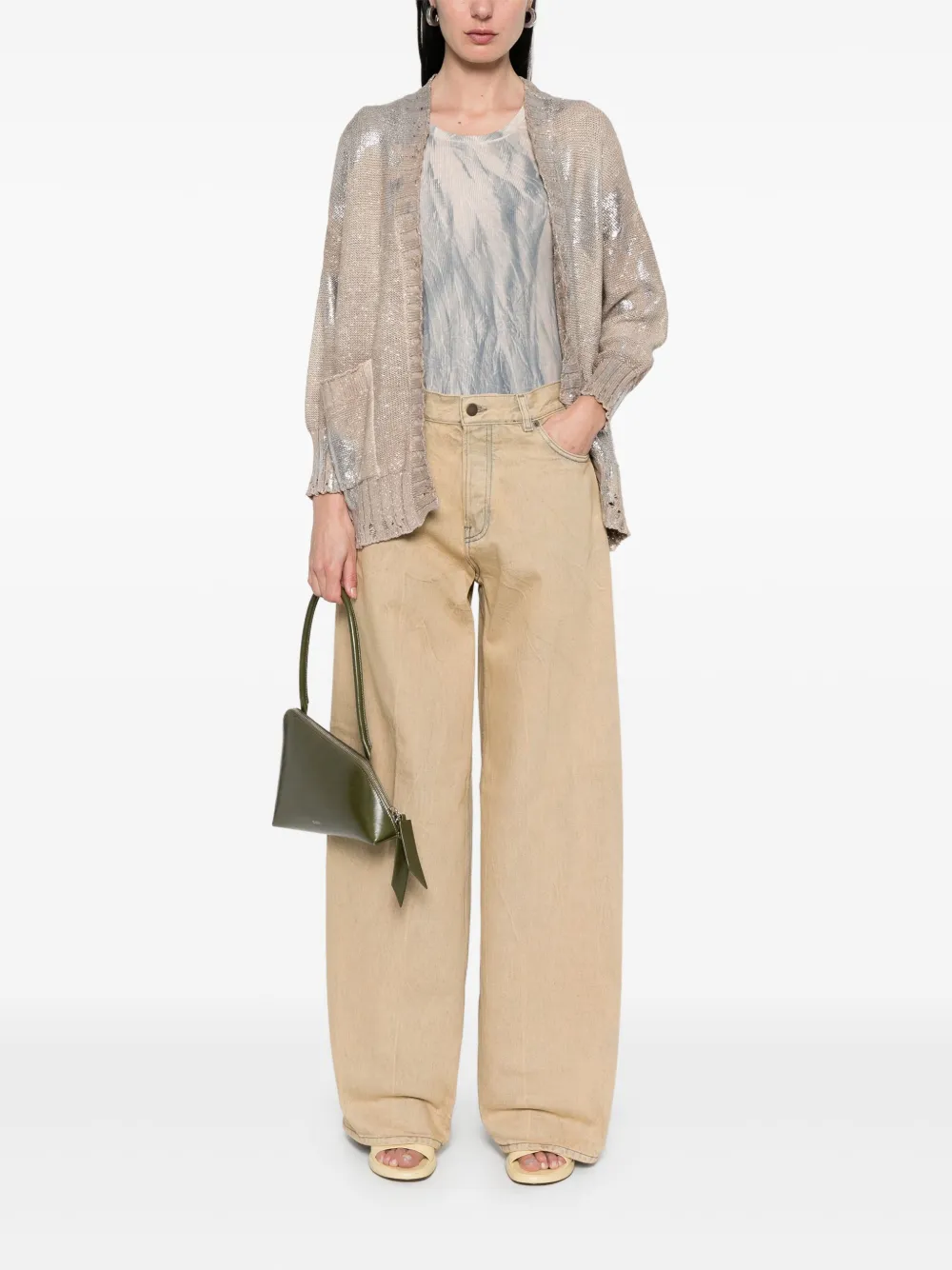 Haikure Bethany jeans - Beige