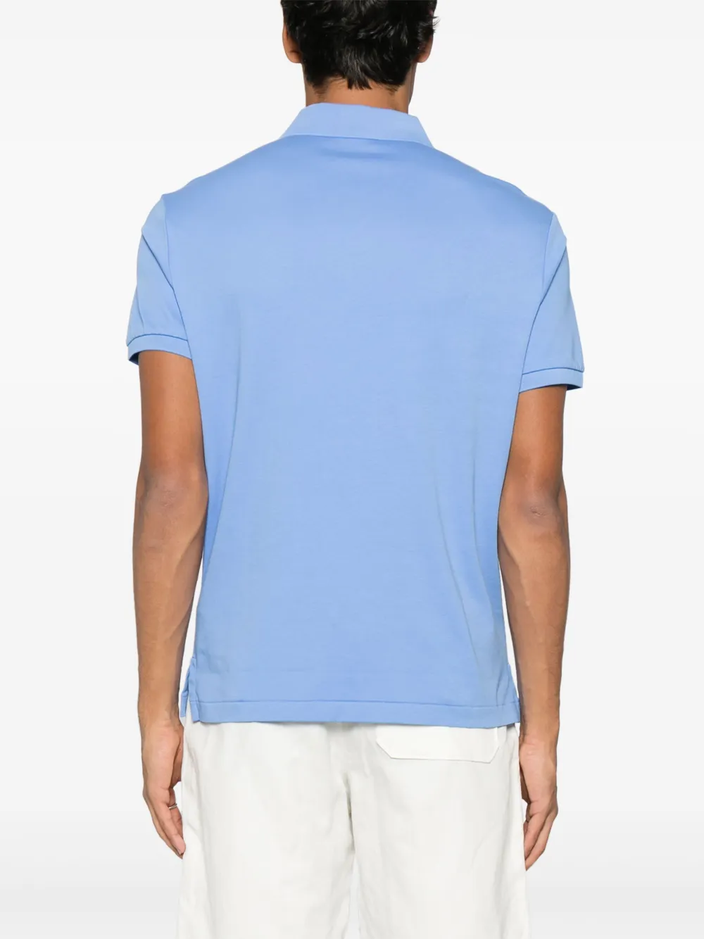Polo Ralph Lauren Poloshirt met borduurwerk Blauw