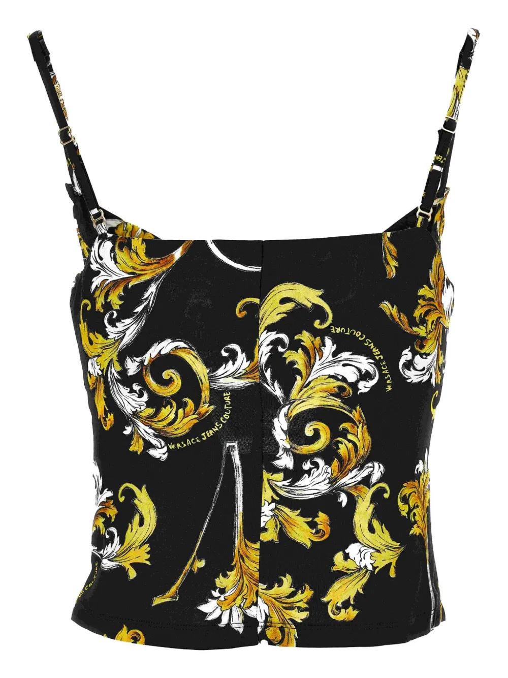 Versace Jeans Couture Vest met Barocco-print - Zwart