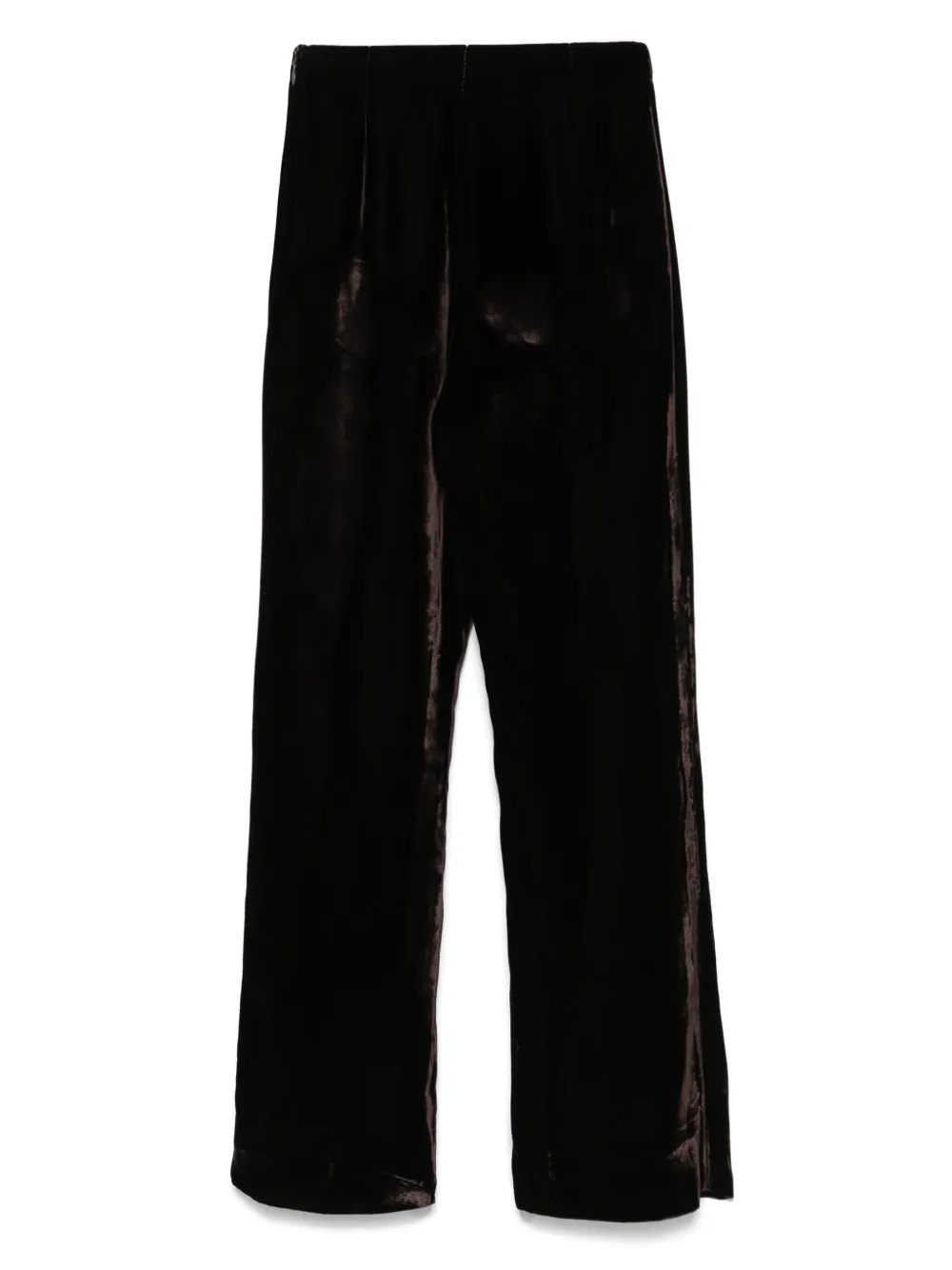 Gucci Pre-Owned 2000s fluwelen broek - Bruin