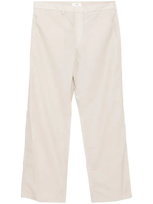 Rier pantalon Waxed Poplin - Gris - Rier - Modalova