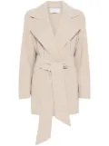 Harris Wharf London belted scuba coat - Neutrals