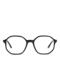 Peter & May Walk Georgia geometric-frame glasses - Black