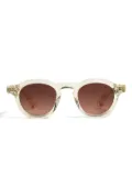 Peter & May Walk Solar oval-frame acetate sunglasses - Neutrals