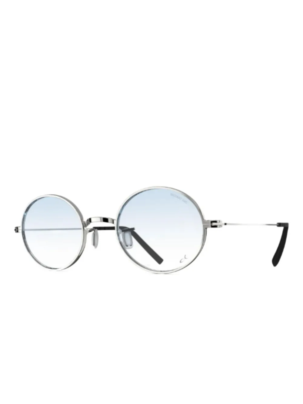 Blackfin Tahoe zonnebril met rond montuur - Zilver