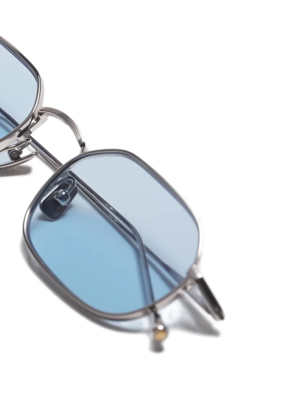  Peter And May Geometric-frame Sunglasses - Grey 