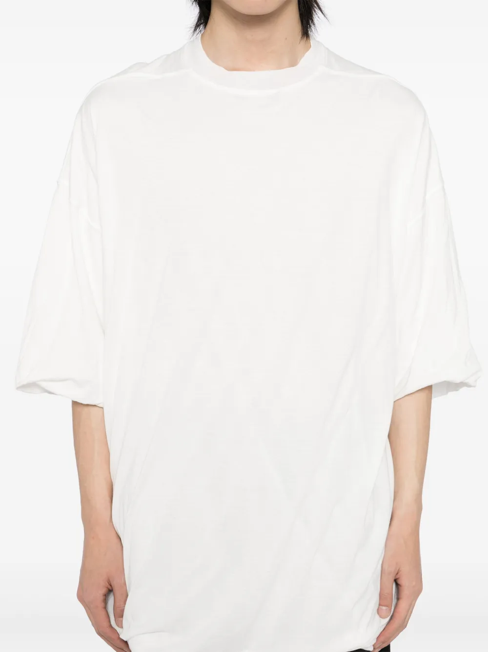 Rick Owens DRKSHDW Tommy T-shirt Wit