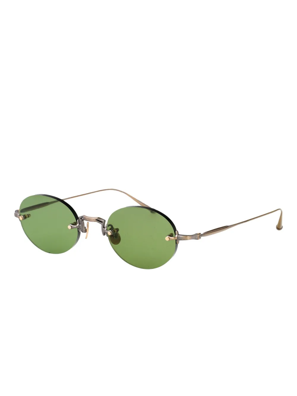 Matsuda oval-frame sunglasses - Goud