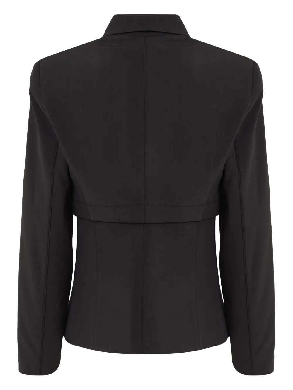 Gloria Coelho Blazer met afneembare zoom - Zwart