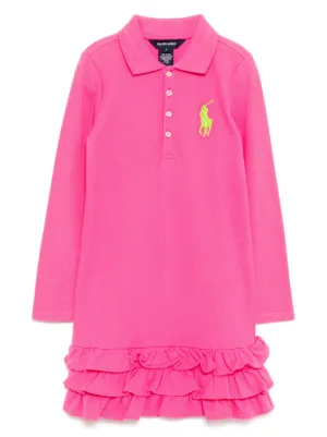 POLO RALPH LAUREN KIDS コーデュロイ シャツワンピース | ピンク