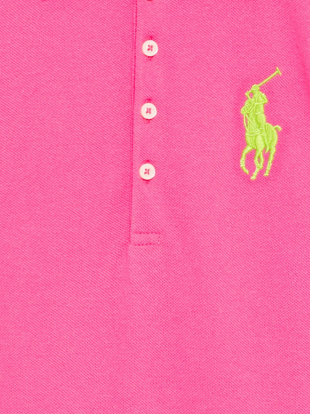 POLO RALPH LAUREN KIDS Polojurk met geborduurd logo Roze