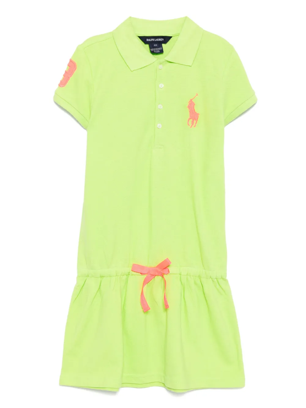 POLO RALPH LAUREN KIDS Polojurk met geborduurd logo Groen