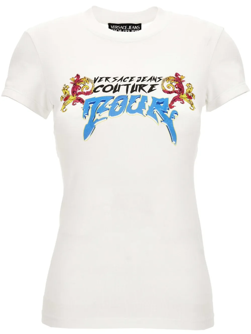 logo-print T-shirt