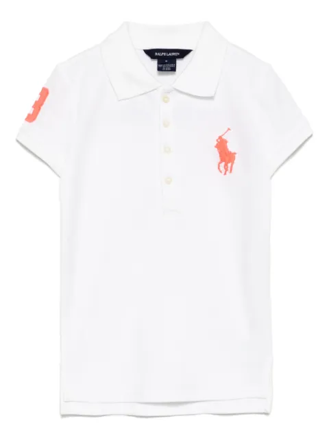 POLO RALPH LAUREN KIDS logo-embroidered polo shirt