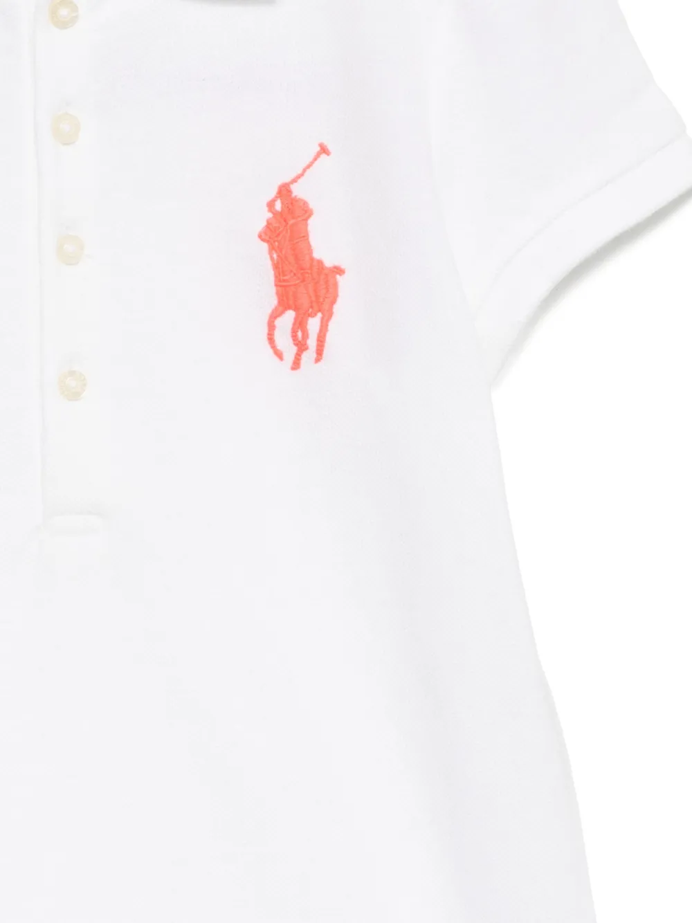 POLO RALPH LAUREN KIDS Poloshirt met geborduurd logo Wit