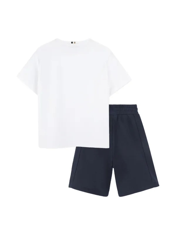 BOSS Kidswear Tシャツ＆ショートパンツ セット | ブルー | FARFETCH JP