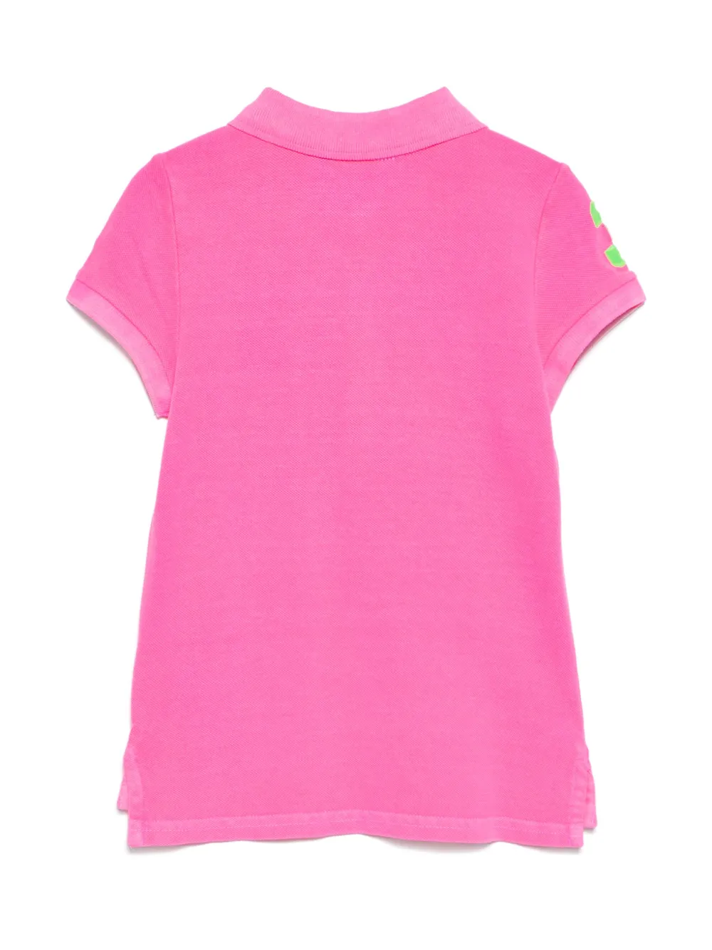 POLO RALPH LAUREN KIDS Polojurk met geborduurd logo Roze
