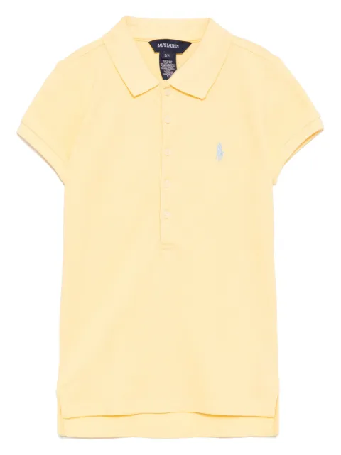 POLO RALPH LAUREN KIDS logo-embroidered polo shirt