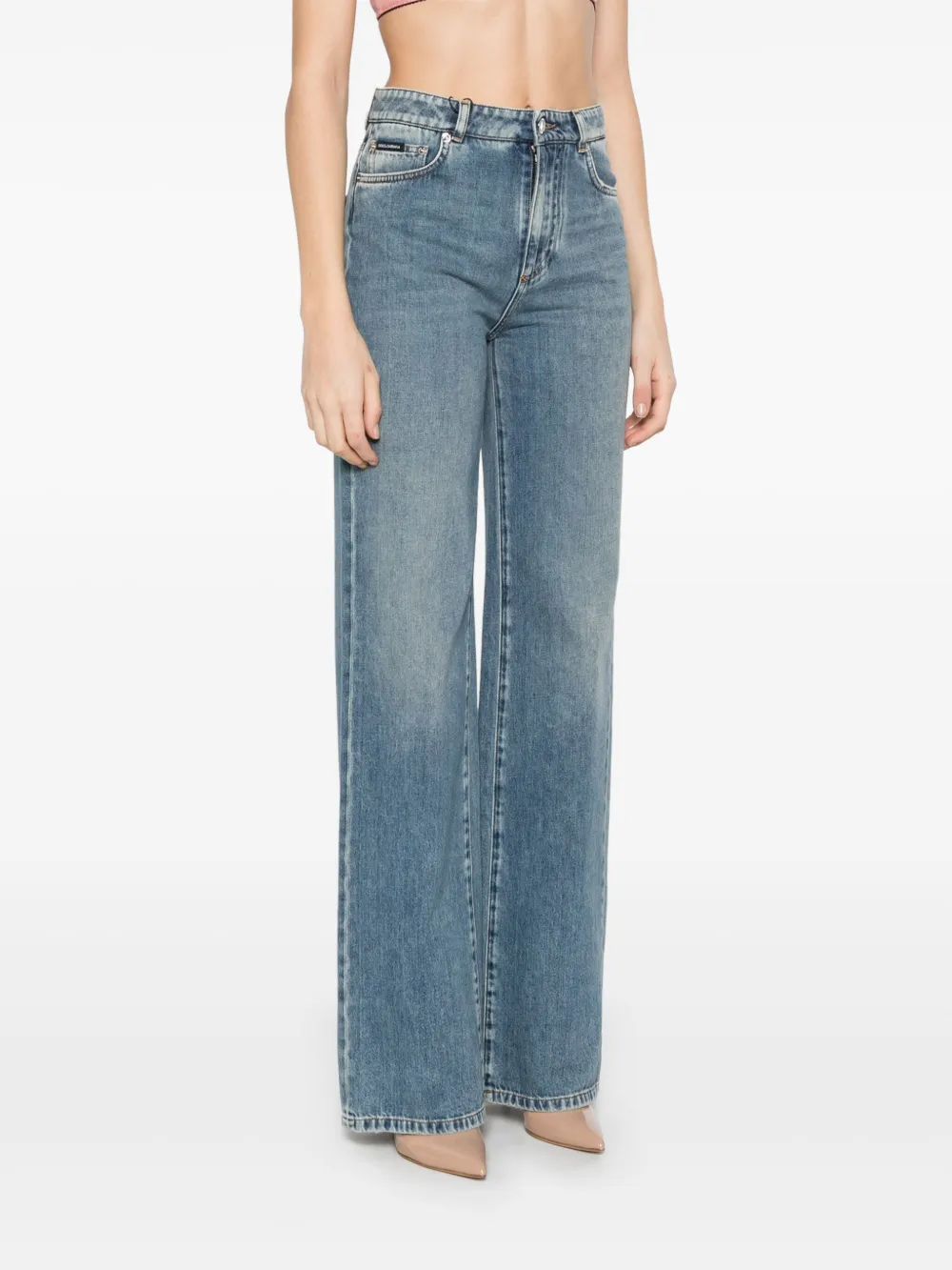 Dolce & Gabbana Straight jeans Blauw