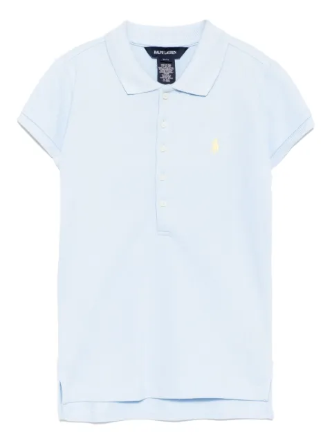 POLO RALPH LAUREN KIDS logo-embroidered polo shirt