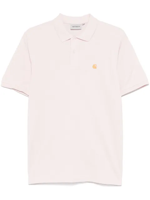 Carhartt WIP embroidered-logo polo shirt