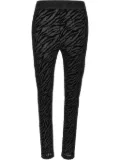 Versace Jeans Couture zebra-print leggings - Black
