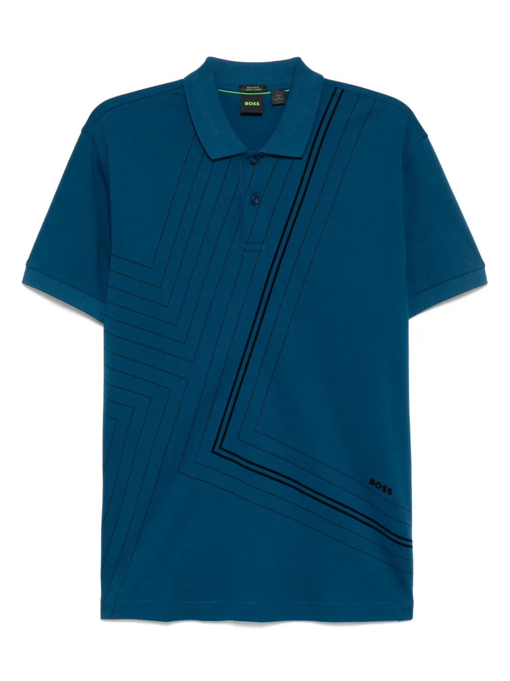 BOSS Paddy poloshirt Blauw
