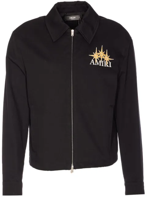AMIRI logo cotton jacket