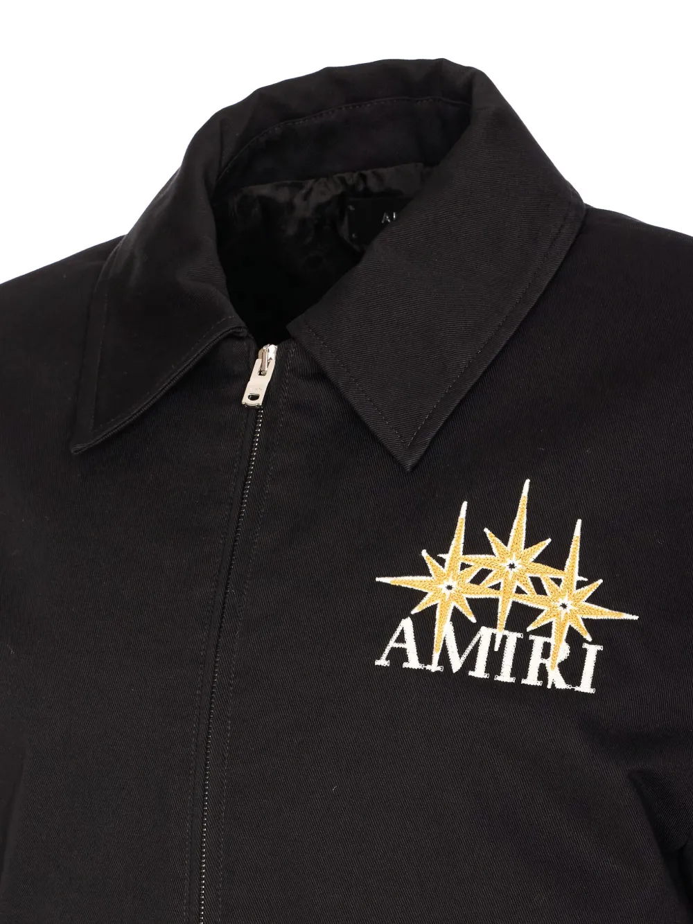 AMIRI Katoenen jack met logo Zwart