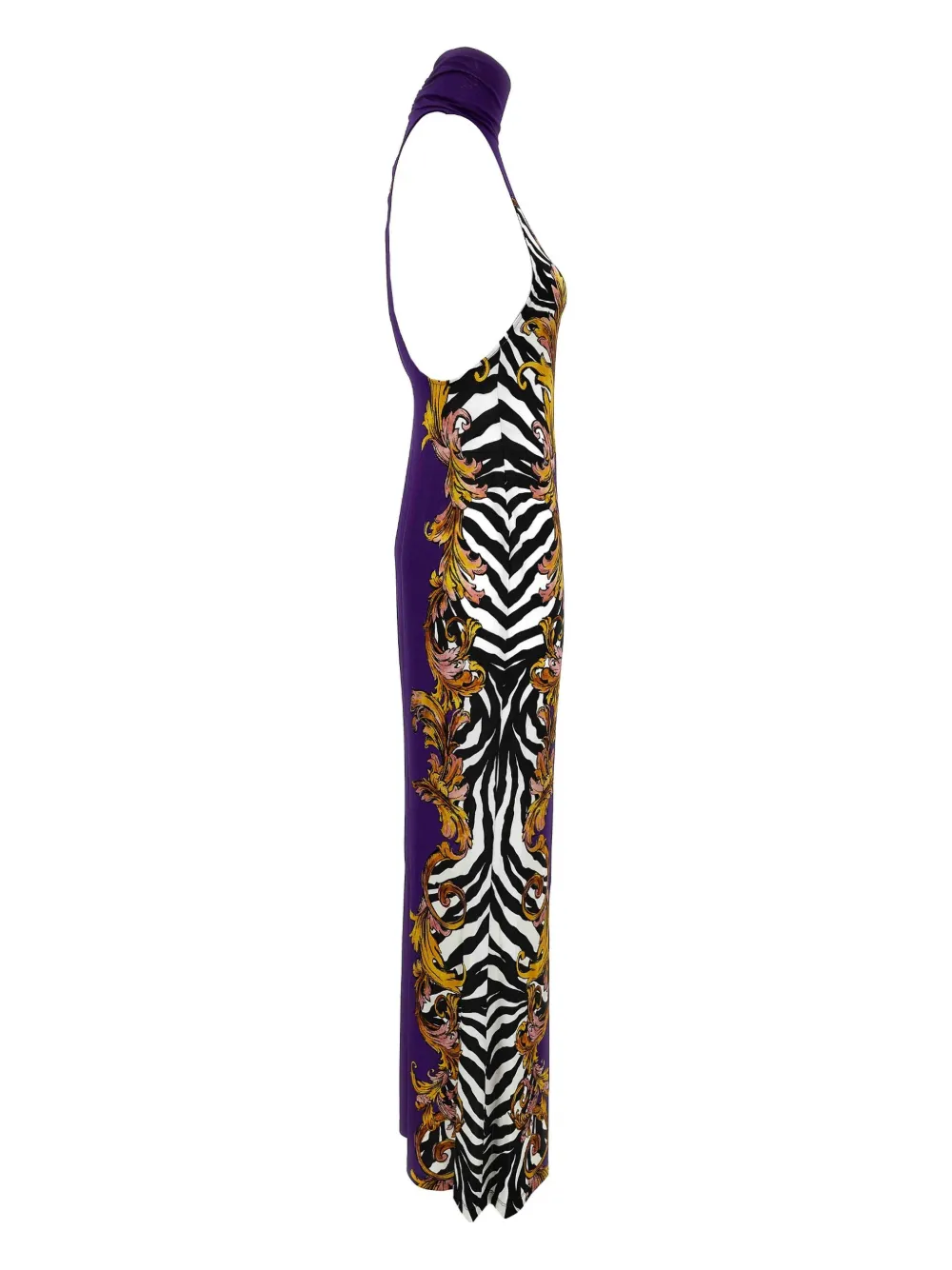 Versace Jeans Couture Jurk met print Paars