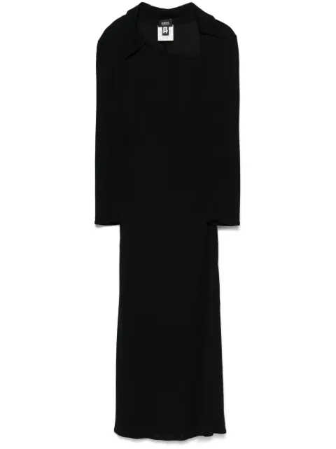 Versace Pre-Owned فستان ميدي برقبة غير متساوية من عقد الألفينيات