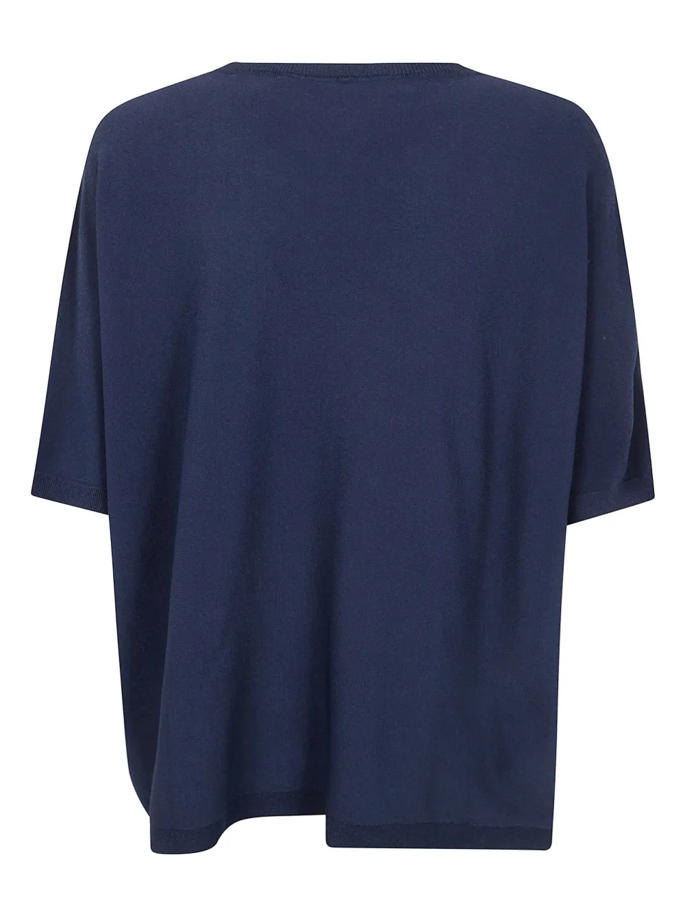 Nuur fine-knit T-shirt - Blauw