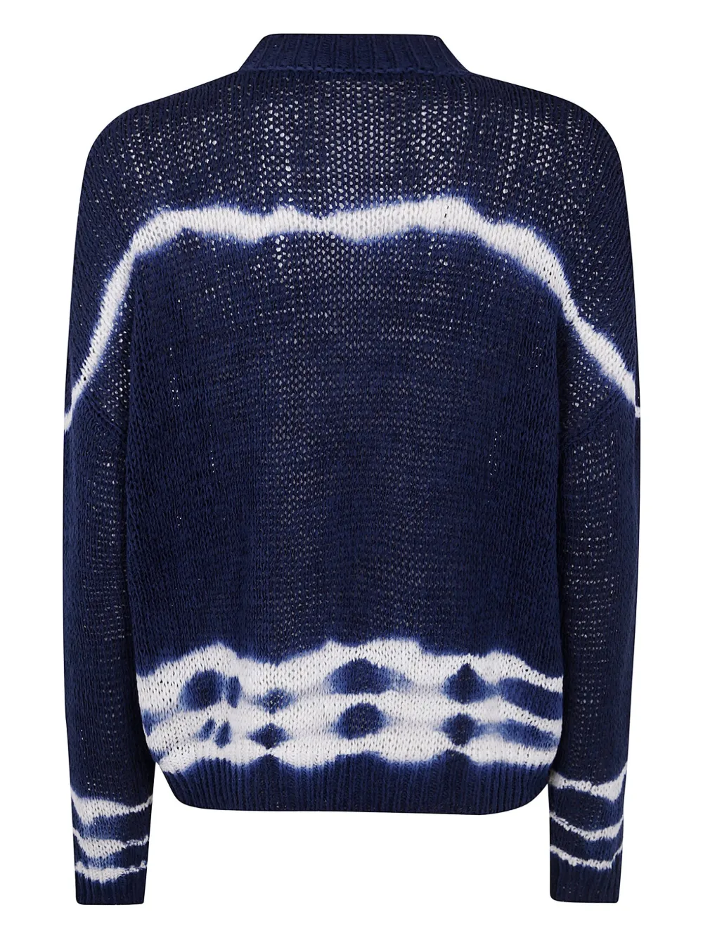 Nuur intarsia-knit jumper - Blauw