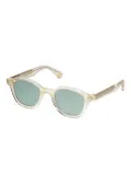 Peter & May Walk Sky round-frame sunglasses - White
