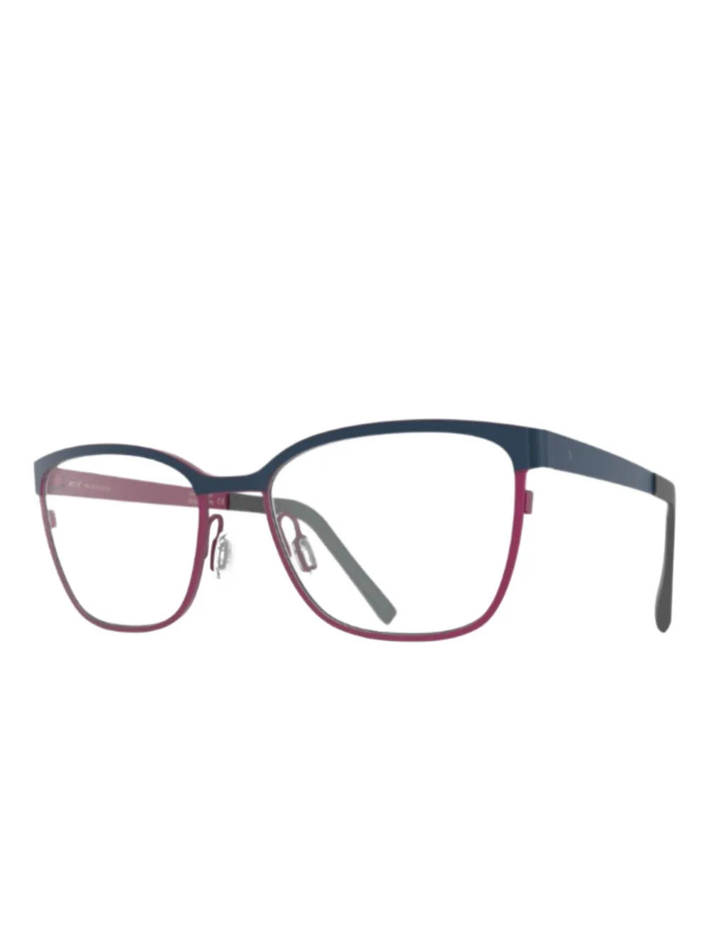  Blackfin Ellis Beach Oval-frame Glasses - Blue 