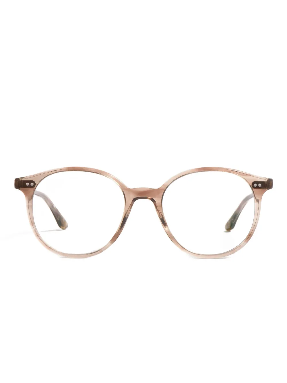 Peter & May Walk round-frame glasses | Neutrals | Image 1
