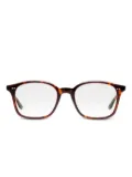 Peter & May Walk My Queen tortoise square-frame glasses - Brown