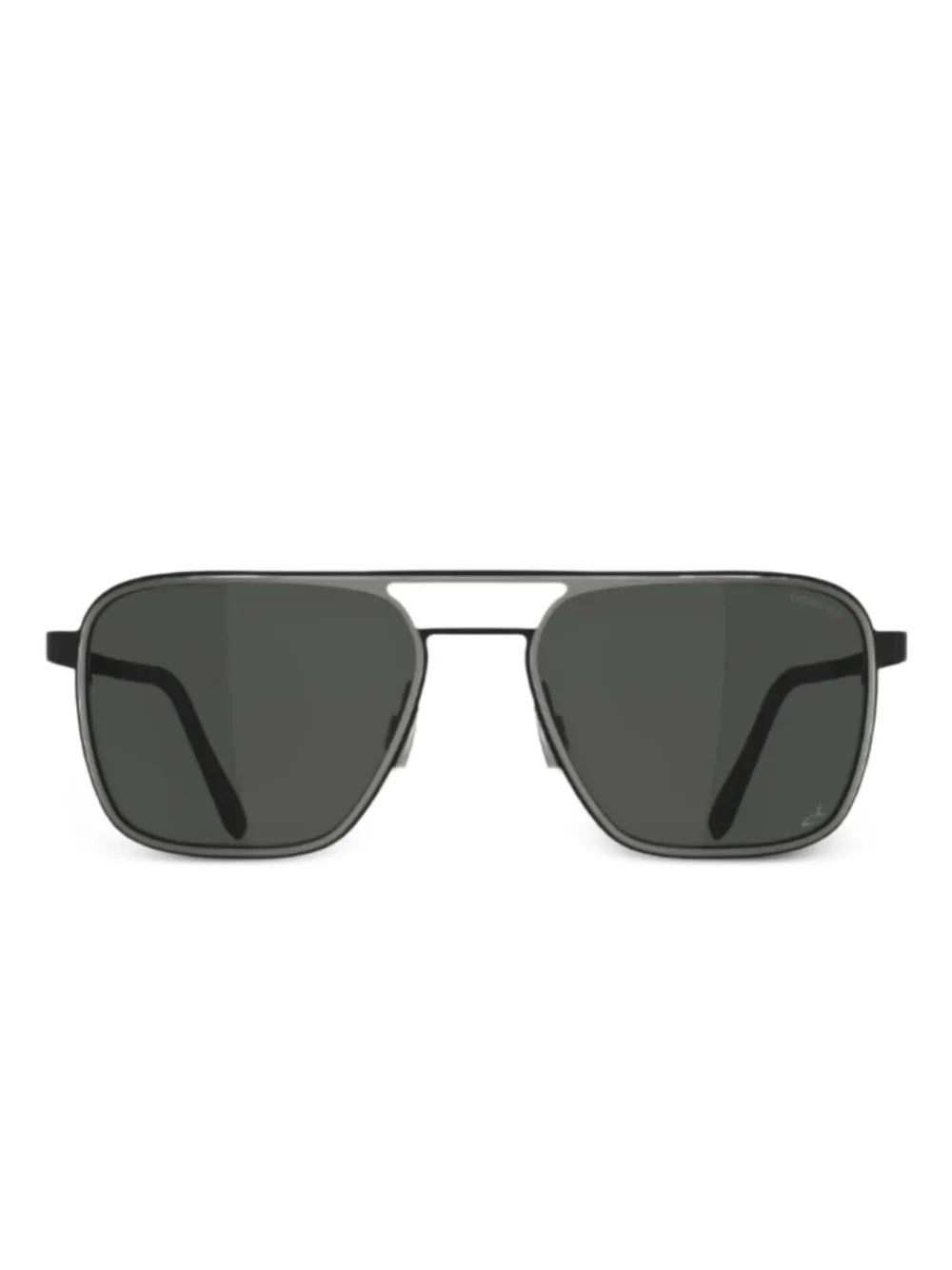 Blackfin Occhiali da sole Ventura con montatura stile pilota - Nero