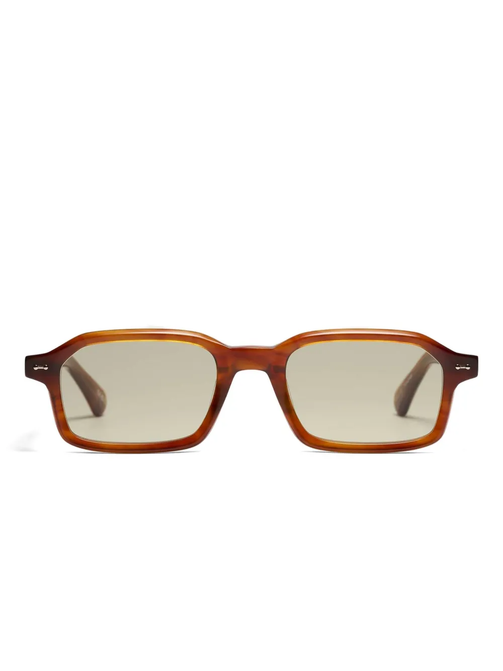 Peter & May Walk S115 PAM rectangle-frame sunglasses - Marrone