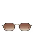 Peter & May Walk TT11 Akira geometric-frame sunglasses - Black