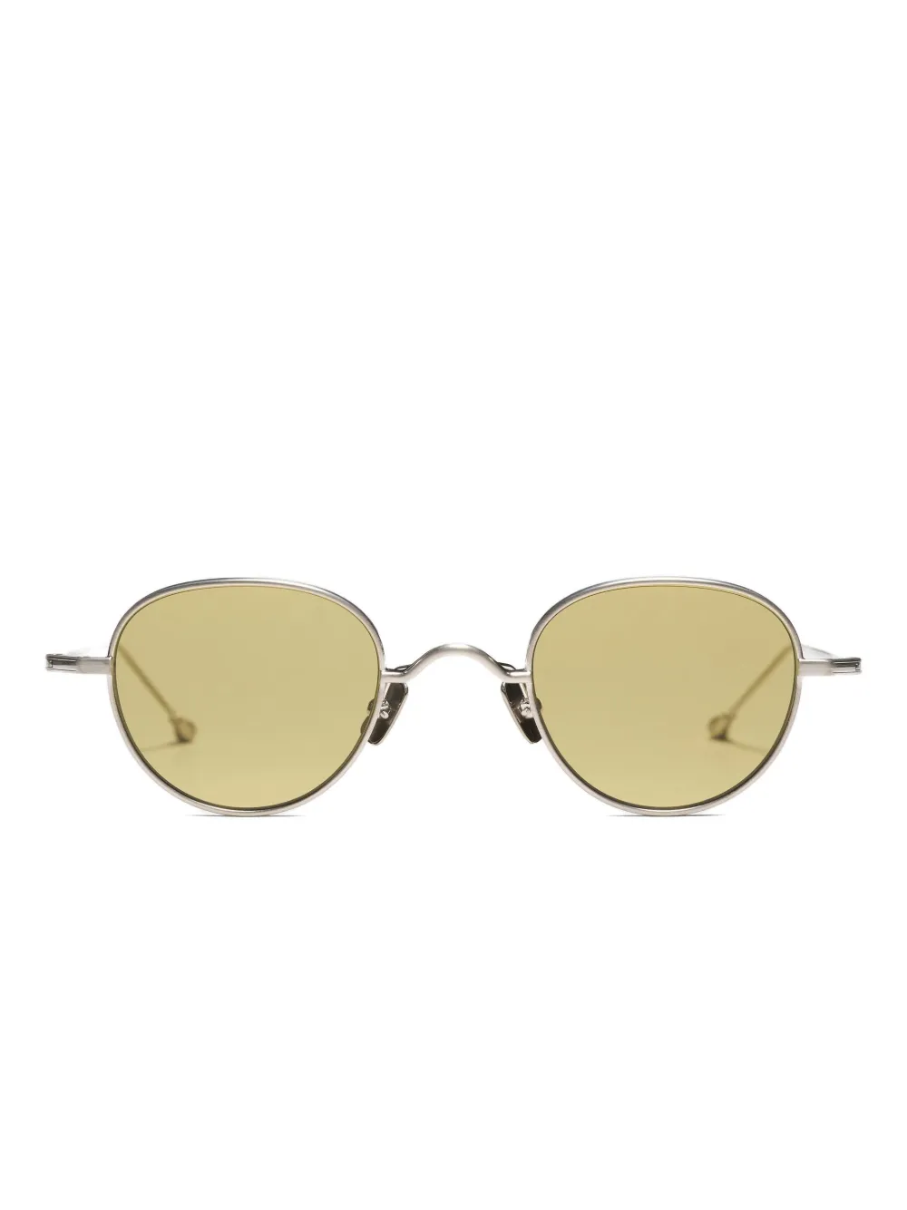 Peter & May Walk Tt12 Guru oval-frame sunglasses | Silver | Image 1