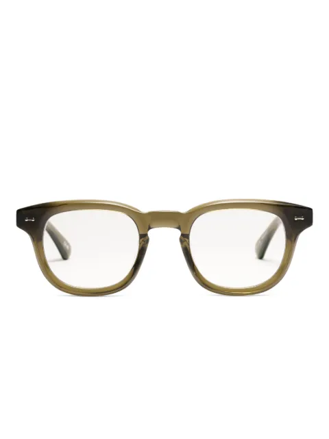 Peter & May Walk Last Night square-frame acetate glasses