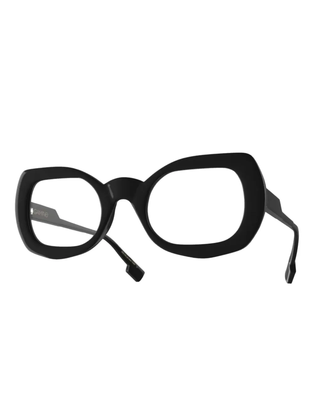 Gamine lunettes de vue à monture oversize | noir | Image 1
