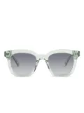 Peter & May Walk geometric-frame acetate sunglasses - Green