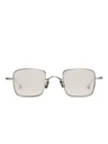 Peter & May Walk square-frame titanium sunglasses - Silver