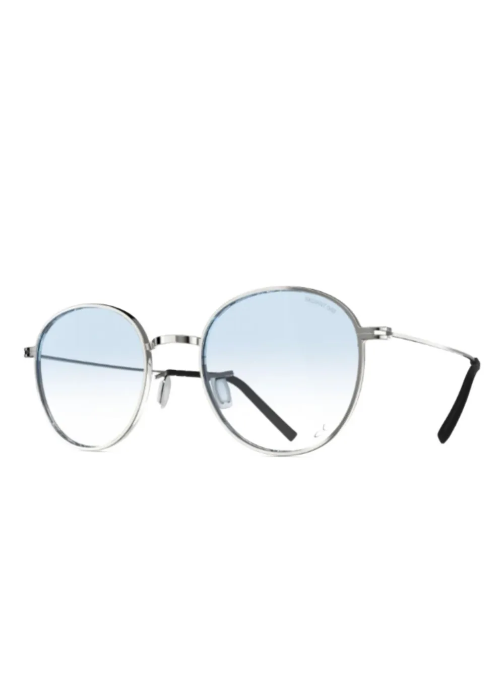 Blackfin Pasadena zonnebril met rond montuur - Zilver