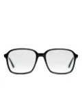 Peter & May Walk Lt16 Marguerite rectangle-frame glasses - Black