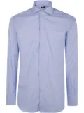 Barba light blue shirt